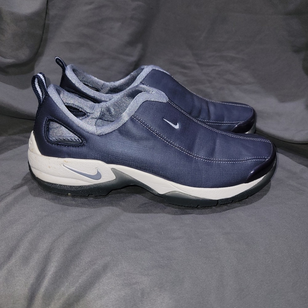 NIKE Women's Blue Golf Air Go Slip-on Soft Spike Shoes US Size 7